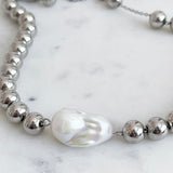 Fireball Pearl Necklace