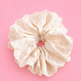 Cream Layer Scrunchie