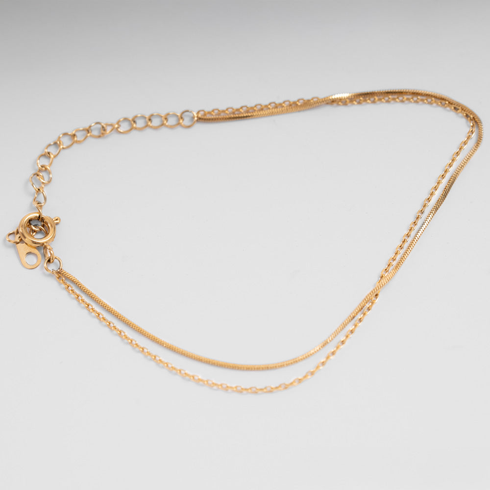 Gold Chain Bracelet at Break Out Jewellery 