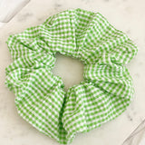 Gingham Scrunchie