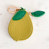 Pear Coin Purse Keyring