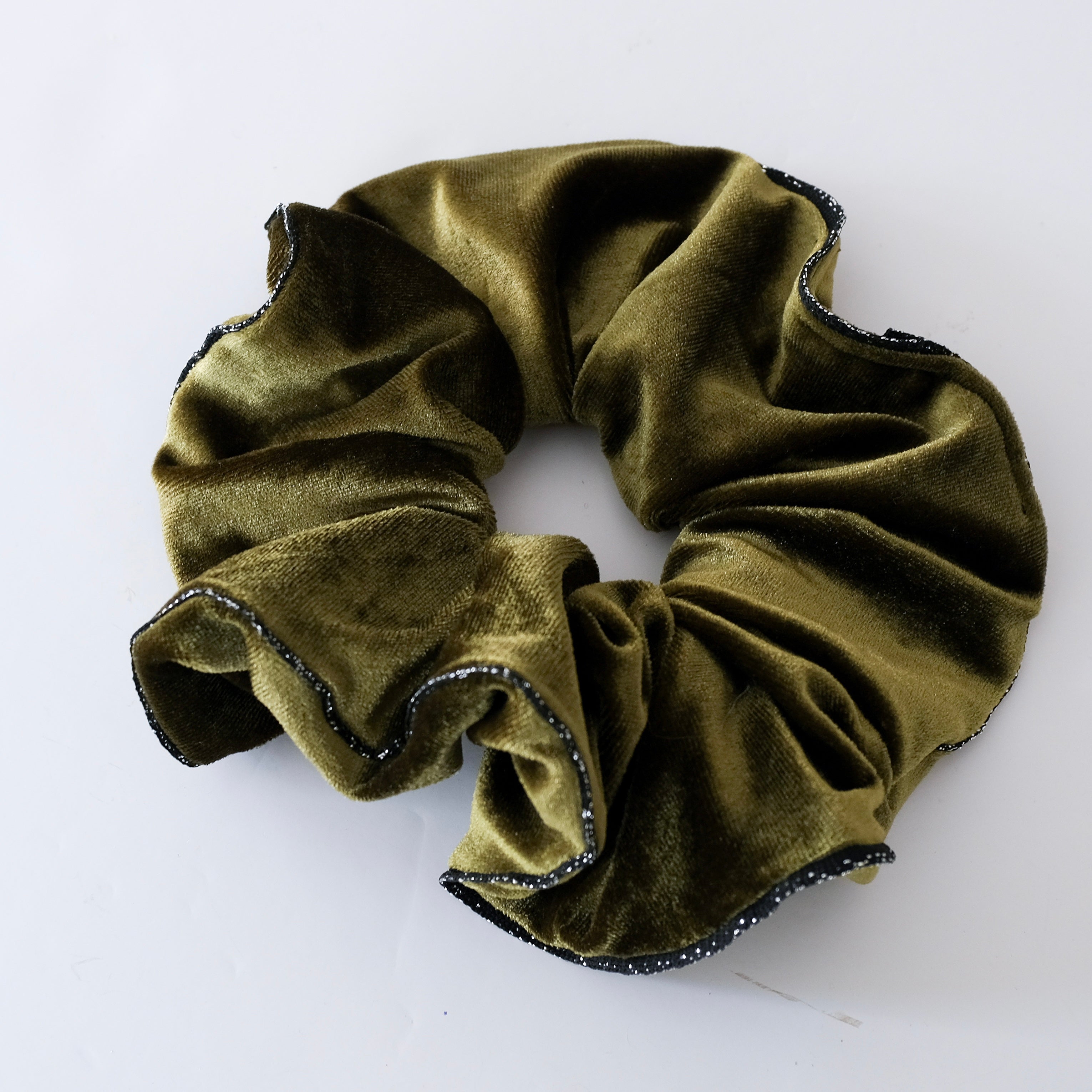 Sparkle Trim Scrunchie