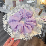 SALE - lilac XL scrunchie
