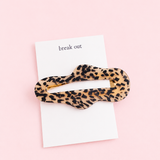 Leopard Snap Clip