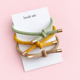 Hair Tie Set - Ochre