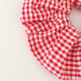 Gingham Scrunchie