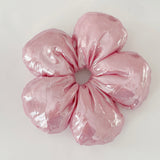 Puffy Flower Scrunchie