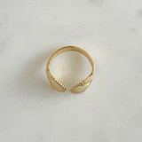 Gold Seashell Ring at Break Out Jewellery 