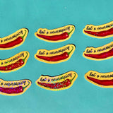 Hot & Neurospicy Holographic Neurodivergent Vinyl Sticker
