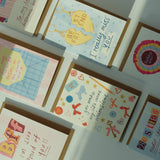 To my Long Distance Bestie illustrated Greetings Card