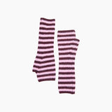 Berry/Pink Long Striped Wrist Warmer