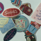 Junk Journal Obsessed Sparkly Vinyl Sticker