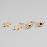 Evil Eye Stud Earrings