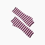 Berry/Pink Long Striped Wrist Warmer