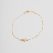 Gold Chain Bracelet With Jewels at Break Out Jewellery 