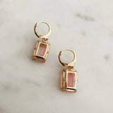 Chunky Baguette Earrings