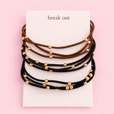Bead Hair Tie Set