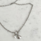 Ada Necklace at Break Out Jewellery | stainless steel shell charm necklace