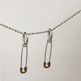 Safety Pin Earrings