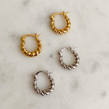 Croissant Earrings