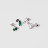 Baguette Stud Earrings