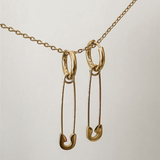 Safety Pin Earrings