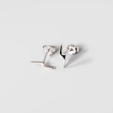Load image into Gallery viewer, Sterling Silver Lightning Bolt Studs
