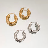 Taffy Hoop Earrings