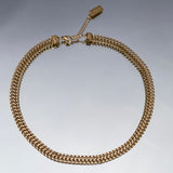 Silver and Gold Collar Choker Necklaces