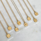 Illustrated Zodiac Necklace