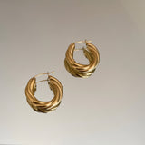 Taffy Hoop Earrings